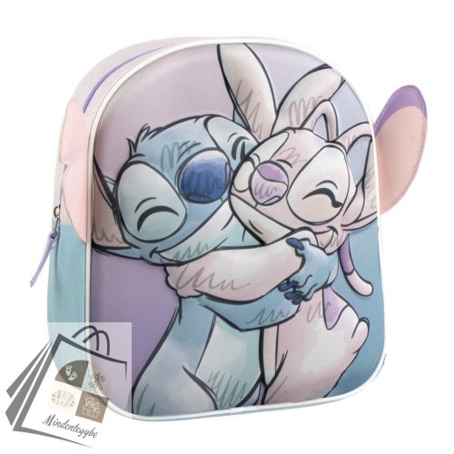 Disney Lilo és Stitch, A csillagkutya Hug 3D hátizsák, táska 31 cm
