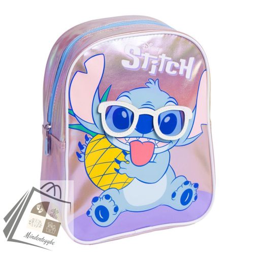 Disney Lilo és Stitch, A csillagkutya hologrammos hátizsák, táska 32 cm