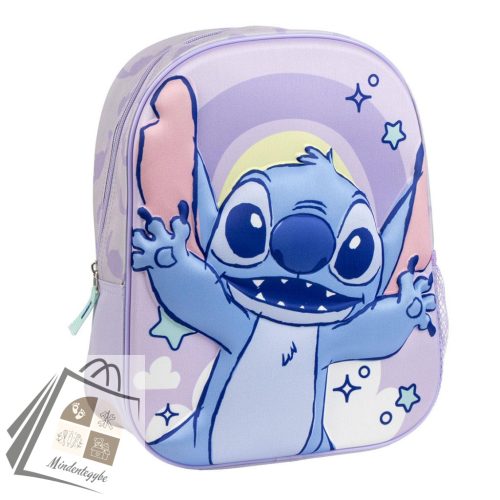 Disney Lilo és Stitch, A csillagkutya Cosmic 3D hátizsák, táska 31 cm