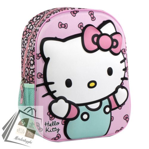Hello Kitty Mini Bow 3D hátizsák, táska 31 cm