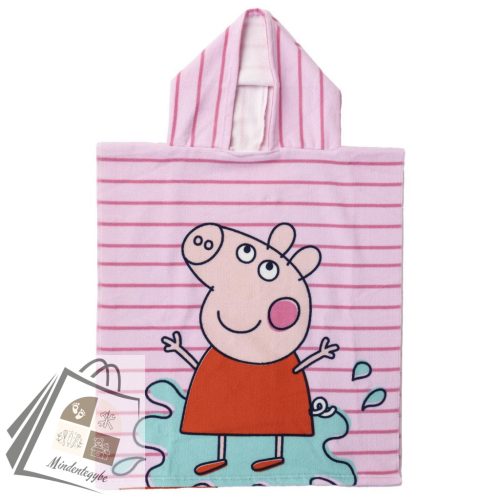 Peppa malac Sunny Day strand törölköző poncsó 50 x 115 cm