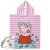 Peppa malac Sunny Day strand törölköző poncsó 50 x 115 cm