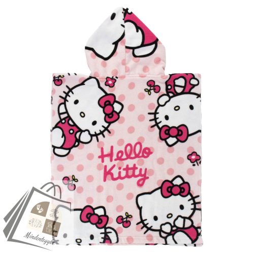 Hello Kitty strand törölköző poncsó 50x115 cm (Fast Dry)