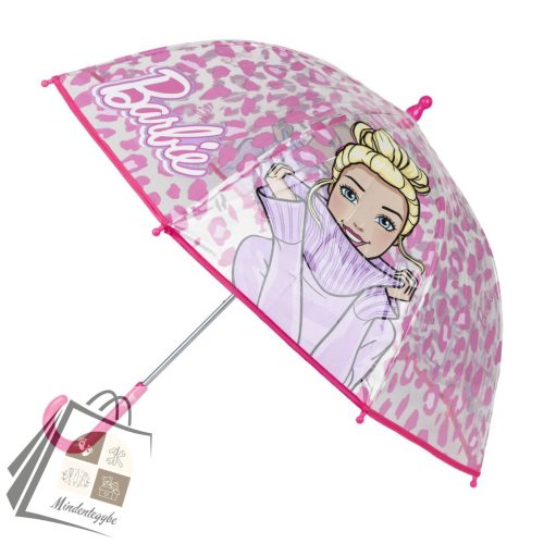Barbie Glam gyerek átlátszó esernyő Ø71 cm