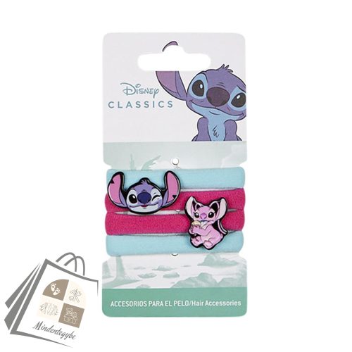 Disney Lilo és Stitch, A csillagkutya hajgumi szett 4 db-os