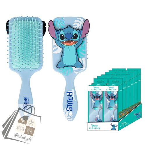 Disney Lilo és Stitch, A csillagkutya Leaf 3D hajkefe 23,5 cm