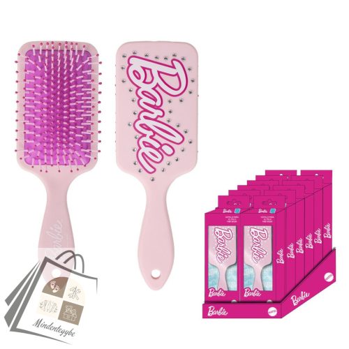 Barbie Pink köves hajkefe 22 cm