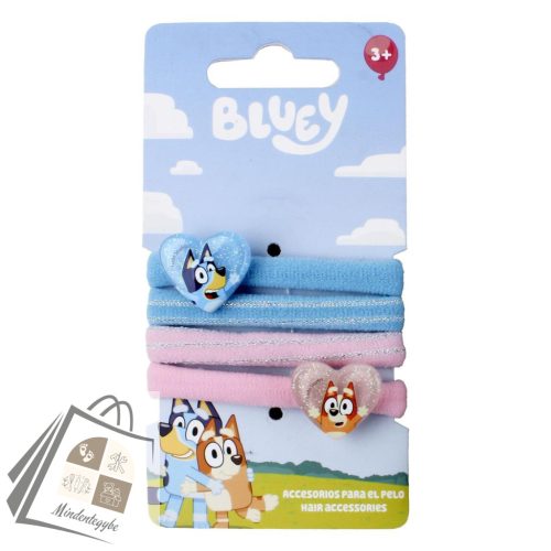 Bluey Heart hajgumi szett 4 db-os
