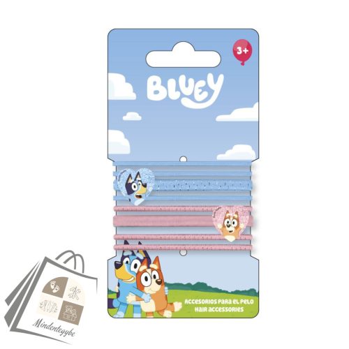 Bluey Heart hajgumi szett 8 db-os