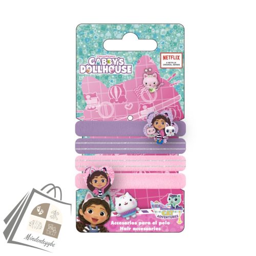 Gabi babaháza Adventures hajgumi szett 4 db-os
