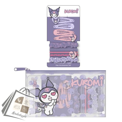Hello Kitty Kuromi hajcsat, hajgumi szett