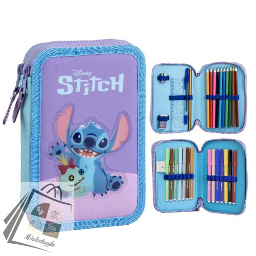Disney Lilo és Stitch, A csillagkutya Scrump tolltartó töltött 2 emeletes