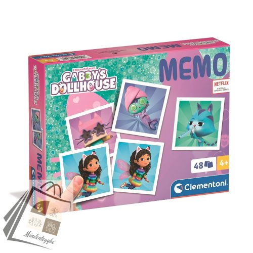 Gabi babaháza Fairy memóriajáték 48 db-os Clementoni