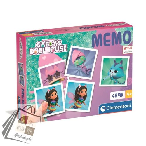 Gabi babaháza Fairy memóriajáték 48 db-os Clementoni
