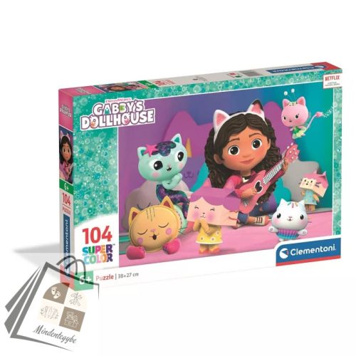 Gabi babaháza Melody 104 db-os puzzle Clementoni