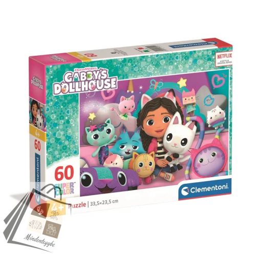 Gabi babaháza Surrounded 60 db-os puzzle Clementoni
