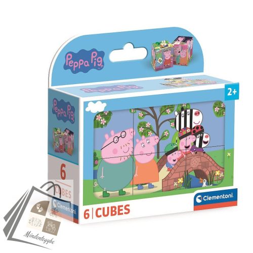 Peppa malac Duck Pond mesekocka 6 db-os Clementoni