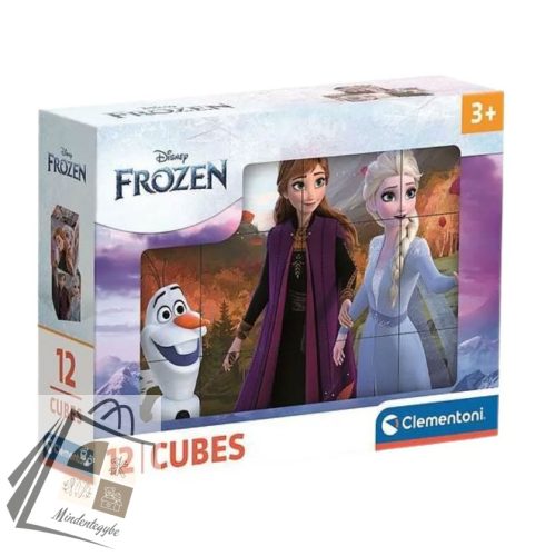 Disney Jégvarázs Bound mesekocka 12 db-os Clementoni