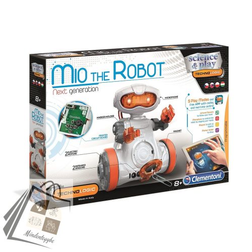 Programozható játékrobot Mio the robot Clementoni