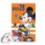 Disney Mickey Football Orange kéztörlő arctörlő, törölköző 35x65cm