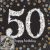 Happy Birthday 50 Gold szalvéta 16 db-os 33x33 cm