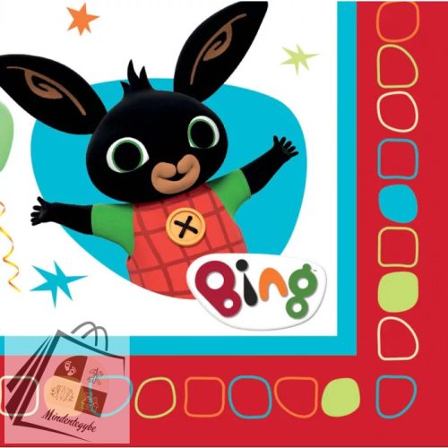 Bing Red szalvéta 16 db-os 33x33 cm