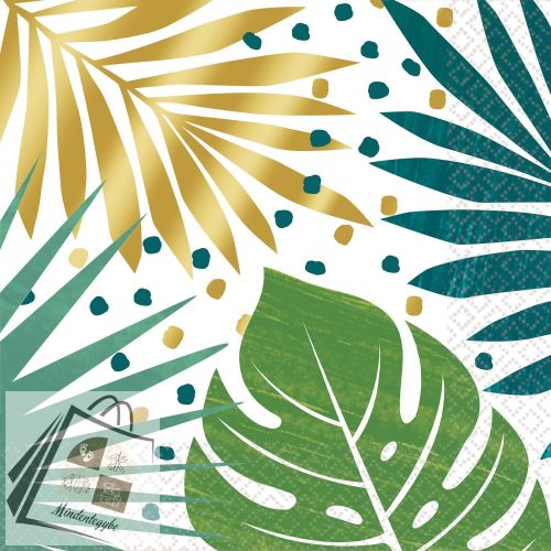 Key West Leaf szalvéta 16 db-os 33x33 cm