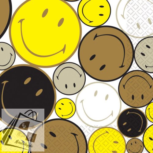 Emoji Smiley Originals szalvéta 16 db-os 33x33 cm