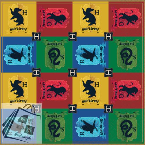 Harry Potter Houses szalvéta 16 db-os 33x33 cm