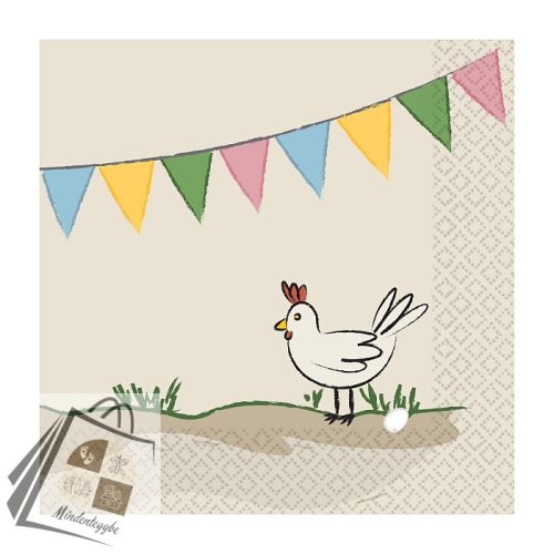 Farm Party szalvéta 16 db-os 25x25 cm