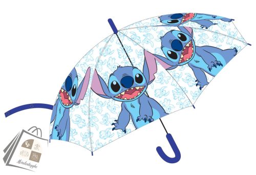 Disney Lilo és Stitch, A csillagkutya Smile gyerek félautomata esernyő Ø74 cm