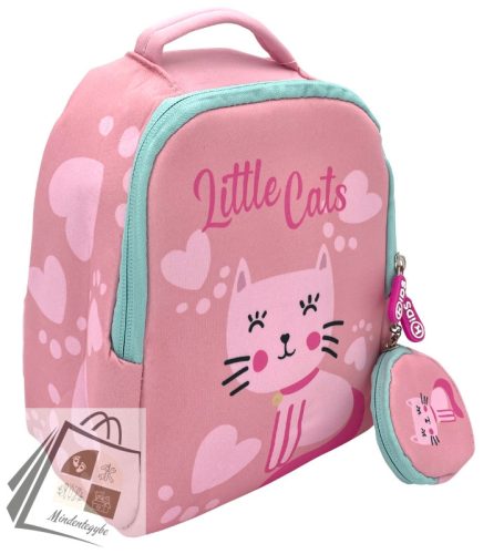 Cicás Little Cats hátizsák, táska + pénztárca 25 cm