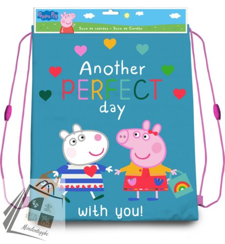 Peppa malac Perfect Day sporttáska tornazsák 40 cm