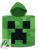 Minecraft Green strand törölköző poncsó 60x120 cm