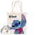 Disney Lilo és Stitch, A csillagkutya Heart vászontáska, bevásárlótáska 44 cm