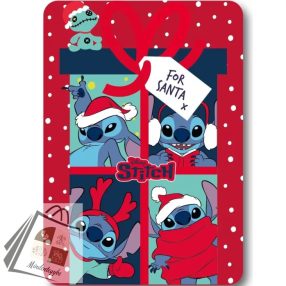   Disney Lilo és Stitch, A csillagkutya Santa Karácsony polár takaró 100x140cm