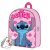 Disney Lilo és Stitch, A csillagkutya Pink Leaf hátizsák, táska 40 cm