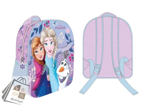 Disney Jégvarázs Sisters of Snow Deluxe 3D hátizsák, táska 30 cm