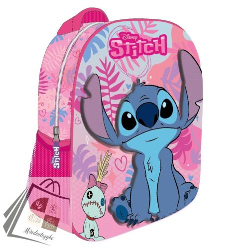 Disney Lilo és Stitch, A csillagkutya Scrump Deluxe 3D hátizsák, táska 30 cm