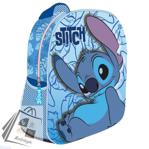 Disney Lilo és Stitch, A csillagkutya Lazy Deluxe 3D hátizsák, táska 30 cm