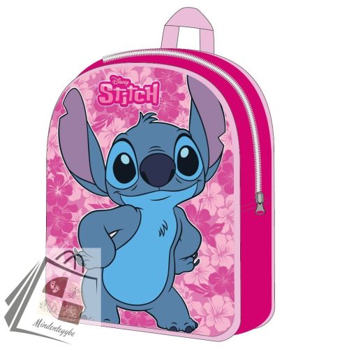 Disney Lilo és Stitch, A csillagkutya Pink Leaf hátizsák, táska 30 cm
