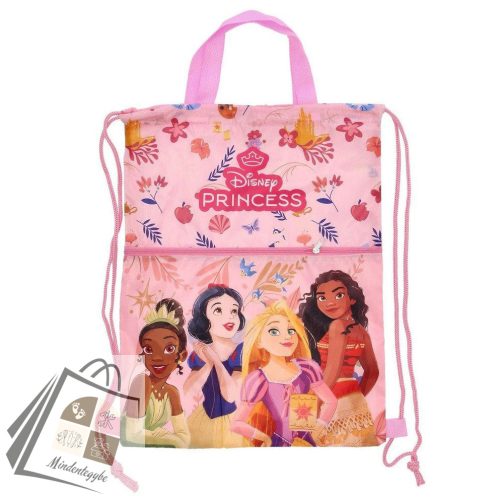 Disney Hercegnők Power Deluxe sporttáska, tornazsák 45 cm