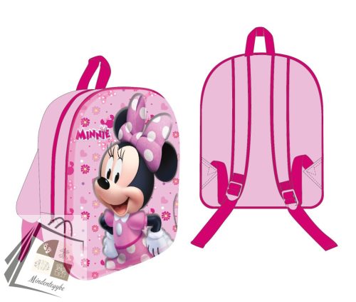 Disney Minnie Pink Paradise 3D hátizsák, táska 30 cm