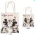 Disney Minnie Mickey Kiss vászontáska, bevásárlótáska 44 cm