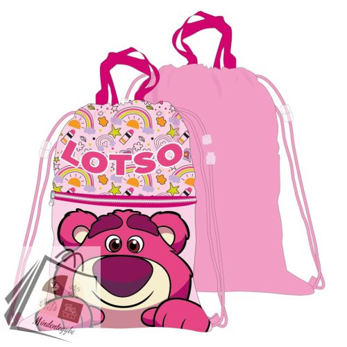 Disney Játékháború Lotso Deluxe sporttáska, tornazsák 45 cm