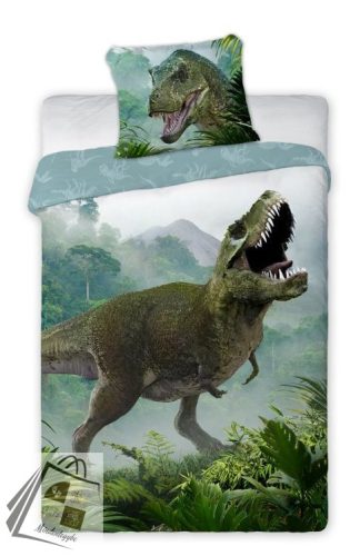 Dinoszaurusz T-Rex Forest ágyneműhuzat 140×200cm, 70×90 cm