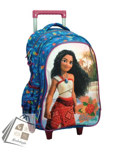 Disney Vaiana Bold Adventurer gurulós iskolatáska, táska 46 cm