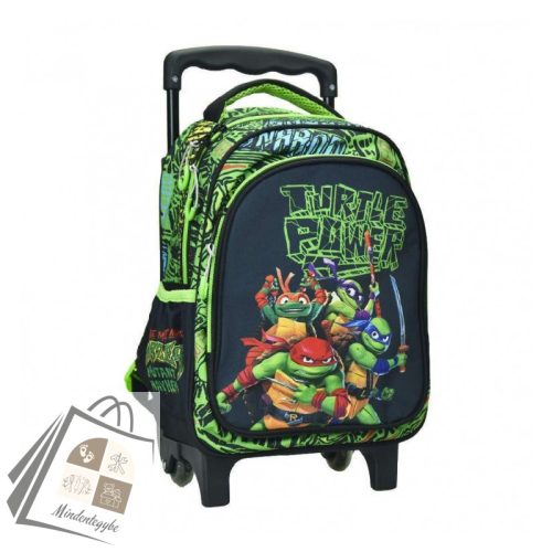 Tini Nindzsa Teknőcök Power gurulós ovis hátizsák, táska 30 cm