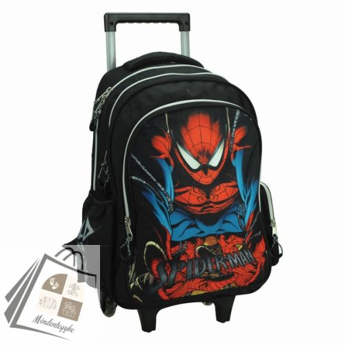 Pókember Shadow gurulós iskolatáska, táska 46 cm