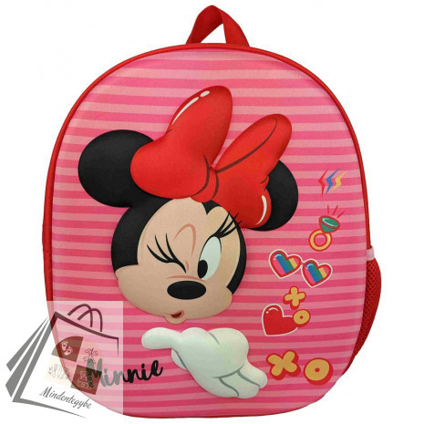 Disney Minnie Wink 3D hátizsák, táska 34 cm
